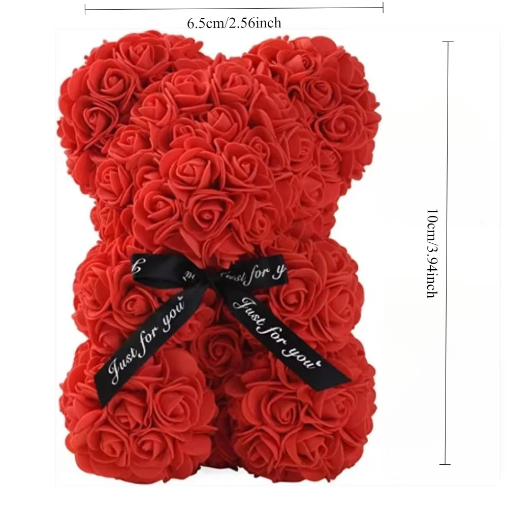 Oso de Rosas Premium – El Regalo Romántico que Dura para Siempre